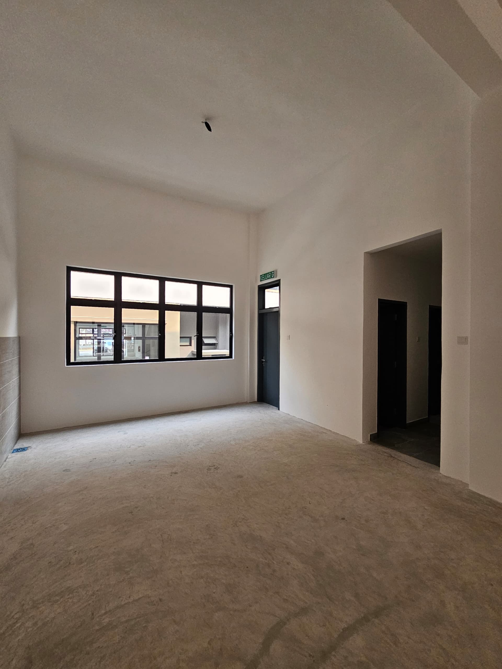 First-floor interior
